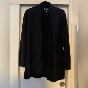 Karen Scott Black Cardigan